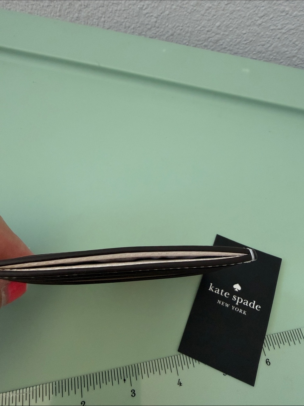 kate spade White Cardholder with Pink Donut & Multicolor Sprinkles - Picture 3 of 3